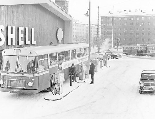 Shell Töölöntulli. Kuva: Helsingin Kaupunginmuseo